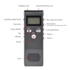 Professional Voice Audio Telephone Recorder Dictaphone 8GB MP3 Music Player Sound Active 384Kbps Supports Multi-language for Business Meeting Concert Lectures