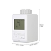 Programmable Timer TRV Thermostatic Radiator Valve Actuator Radiator Thermostat for Heater Radiator Room Temperature Controlling