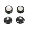 Protective 3D Rocker Cap Direction Keys Bullet Buttons Non-slip Kits for PS4 Controller Gamepad Replacement