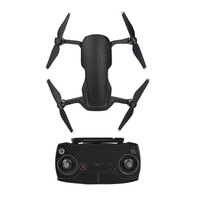 Protective Sticker Skin Cover Waterproof Sticker Carbon Fibre Pattern for DJI Mavic AIR RC Drone and Remote Controller