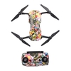 Protective Sticker Skin Cover Waterproof Sticker Cool Pattern Starry Sky for DJI Mavic AIR RC Drone and Remote Controller