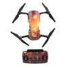 Protective Sticker Skin Cover Waterproof Sticker Cool Pattern Starry Sky for DJI Mavic AIR RC Drone and Remote Controller