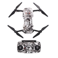 Protective Sticker Skin Cover Waterproof Sticker Cool Pattern Starry Sky for DJI Mavic AIR RC Drone and Remote Controller