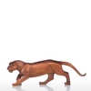 Prowling Leopard Tooarts Handmade Bronze Sculpture Modern Art Home Decor