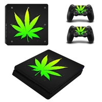 PS4 Slim Game Machine Accessories Stickers PVC Material with Breathable No Air Bubbles