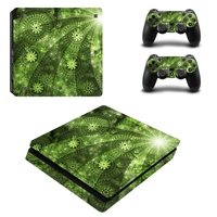 PS4 Slim Game Machine Accessories Stickers PVC Material with Breathable No Air Bubbles