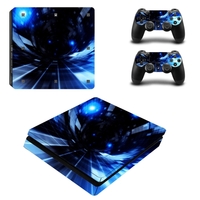 PS4 Slim Game Machine Accessories Stickers PVC Material with Breathable No Air Bubbles
