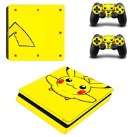 PS4 Slim Game Machine Accessories Stickers PVC Material with Breathable No Air Bubbles