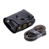 PU Leather Professional Camera Case Bag Protective Pouch with Shoulder Strap 1/4 Screw for Casio EX-ZR2000 EX-ZR3500