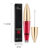 Pudaier Liquid Lip Gloss Non-stick on Cup Lipstick 18 Colors Lip Glitter Diamond Waterproof Lip Tint Makeup