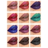 Pudaier Liquid Lip Gloss Non-stick on Cup Lipstick 18 Colors Lip Glitter Diamond Waterproof Lip Tint Makeup