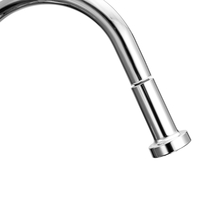 Pull Out Kitchen Sink Faucet Extension-type Rotatable Stainless Steel Water Taps