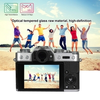 PULUZ Camera Screen Protective Films Polycarbonate Protect Film Anti-scratch Hardness Tempered Glass Screen Protector for Canon Sony Nikon Panasonic FinePix Olympus Digital Camera Accessories for FinePix X-T10/T20