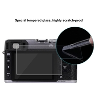 PULUZ Camera Screen Protective Films Polycarbonate Protect Film Anti-scratch Hardness Tempered Glass Screen Protector for Canon Sony Nikon Panasonic FinePix Olympus Digital Camera Accessories for FinePix X100T