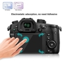 PULUZ Camera Screen Protective Films Polycarbonate Protect Film Anti-scratch Hardness Tempered Glass Screen Protector for Canon Sony Nikon Panasonic FinePix Olympus Digital Camera Accessories for Panasonic GH5