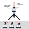 PULUZ Electronic 360-Degree Rotable Pan-Tilt Panoramic Head + Tripod Mount + Clamp with Remote Controller Cloud Deck for Smartphone GoPro DSLR Camera