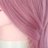 Pure Pink 1m Long Staight Wig Anime Character Cosplay Stage Role Forehead Fringe