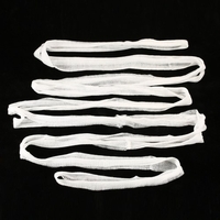 PVA Narrow Mesh Net in Tube 5M 25/37mm Dissolving Stocking Bait Bags Fishing Mesh Universal Refill Stocking Bait Bags