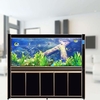 PVC Waterproof Single Side Ocean Natural Landscape Fish Bowl Sticker Aquarium Background Poster Wall Picture