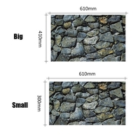 PVC Waterproof Single Side Ocean Natural Landscape Fish Bowl Sticker Aquarium Background Poster Wall Picture