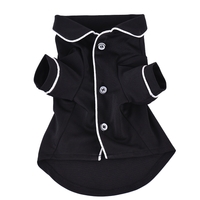 Soft Dog Pajamas Shirt Sleepwear Lightweight with Lapel Button Adopt for Acrylic Fibers & Cotton