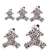 Soft Warm Dog Pet Clothes Apparel Hoodie Hooded Leopard Print Coat for Winter