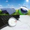 Solar / USB Powered LED Camping Lantern Light Lamp Collapsible Foldable Waterproof Silicone Rafting Bottle for Outdoor Camping Boating Hiking Fishing Emergency
