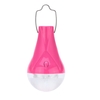 Solar LED Light with 2pcs Bulb Lamp 5W Practical Lighting System for Yard Outdoor Camping Use