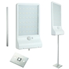 Solar Panel Lights Wall Sconces with Mounting Pole