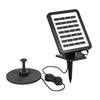 Solar Power Floating Fountain 7V 1.5W Solar Panel