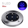 Solar Power LED Ground Lights 5 LEDs Lawn Lamp