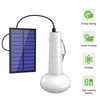 Solar Powered 13 LED Energy Light Bulb Outdoor Waterproof Lamp