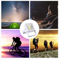 Solar Powered Rechargeable LED Outdoor Light with USB