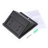 Solar Powered Red LED Predator Deterrent Lights Guard Light