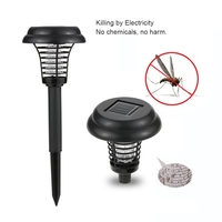 Solar Powered Sensor Electric Repellent Killer LED Trapping Lantern