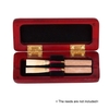 Solid Wood Oboe Reed Case Wooden Holder Box Maple Wood for 2pcs Oboe Reeds
