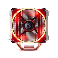 SOPLAY CPU Cooler 4 Heatpipes 4pin 12cm Quiet LED Fan for Intel LGA 115X AMD All Series