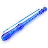 Soprano Recorder ABS 8 Holes Transparent with Cleaning Stick Fingering Chart Introduction for Children Beginners
