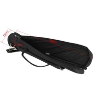 Soprano Saxophone Sax Bag Case Straight Type Thicken Padded Foam Non-woven Inner Cloth with Adjustable Shoulder Strap