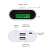 Soshine E5 Portable Intelligent LCD Display 3 Slots 18650 Battery External Charger Box Case Backup Power Pack w/ Dual USB Port