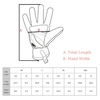 Spakct Winter Full Finger Cycling Gloves Thermal Fleece Gloves Windproof