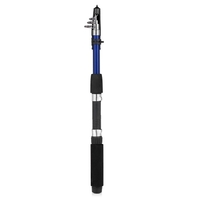 Spinning Fishing Reel Rod Combo Kit Telescopic Fishing Pole with Soft Fishing Lures Jig Hooks Hard Baits