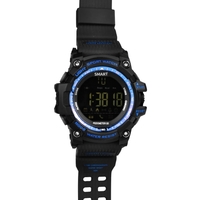 Sport Smart Watch FSTN LCD Display BT 4.0 Fitness Tracker Pedometer Stopwatch Remote Control Camera WristWatch for iOS 7.0 & Android 4.3