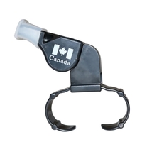 Sports Activities Referee Whistle Practical Mouthpiece Seedless & Double Cavity Lifesaving Emergency Whistle Cheerleaders Cheer Finger Whistle