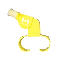 Sports Activities Referee Whistle Practical Mouthpiece Seedless & Double Cavity Lifesaving Emergency Whistle Cheerleaders Cheer Finger Whistle