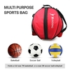 Sports Ball Round Bag Basketball Shoulder Bag Soccer Ball Football Volleyball Carrying Bag Travel Bag for Men and Women