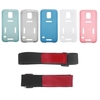 Sports Running Gym Armband Waistband Case Cover Protective Shell for Samsung Galaxy S5 I9600 Red