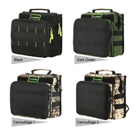 Sports Single Shoulder Fishing Tackle Bag Backpack or Crossbody Messenger Sling Bags for Camping Hiking Cycling Outdoors Sport