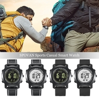 SPOVAN Sports Casual Men Smart Watch Intelligent Male Watches Water Resistant Sports Tracker Smart Bracelet
