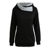 Spring Autumn Winter Women Casual Solid Hoodie Hooded Sweatshirt Pocket Long Sleeve Pullover Top